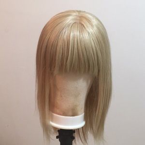 Real human hair wig
